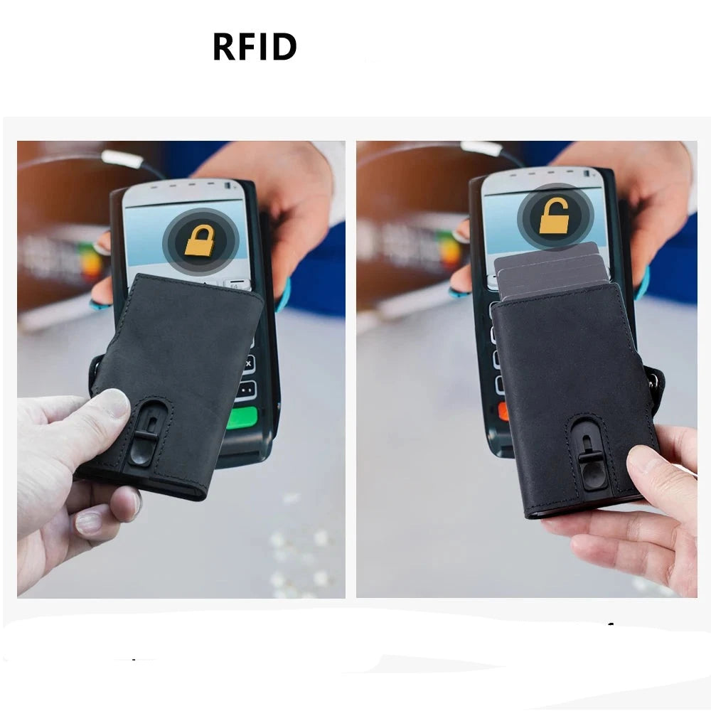 Porta Cartão Masculino Minimalista com RFID